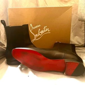 Christian Louboutin Men’s Roadie Flat Calf Size 44.5